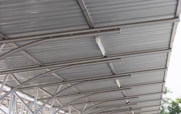 installing Upper Borth metal roofing